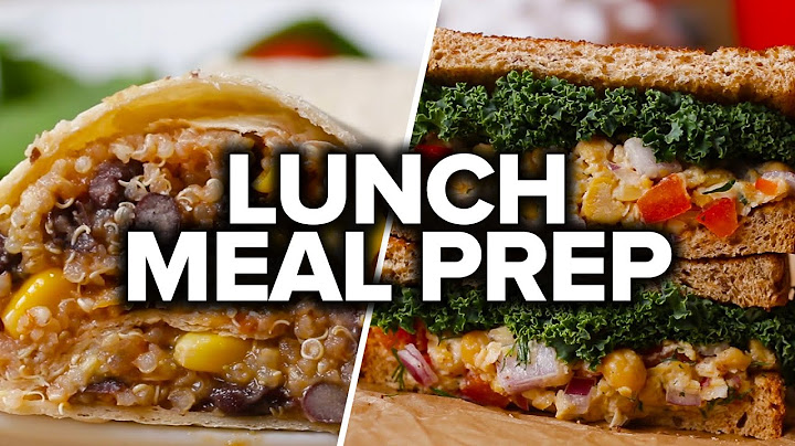 6 Προετοιμασίες μεσημεριανού γεύματος Vegan