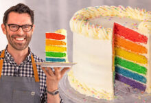 Συνταγή για τούρτα Rainbow (Rainbow).