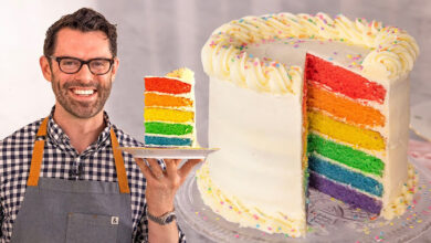 Συνταγή για τούρτα Rainbow (Rainbow).